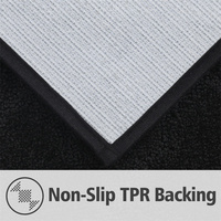 Tapis d'entrée anti-dérapants et lavables pour intérieur, tapis de sol gaufrés de qualité supérieure pour l'entrée de la maison