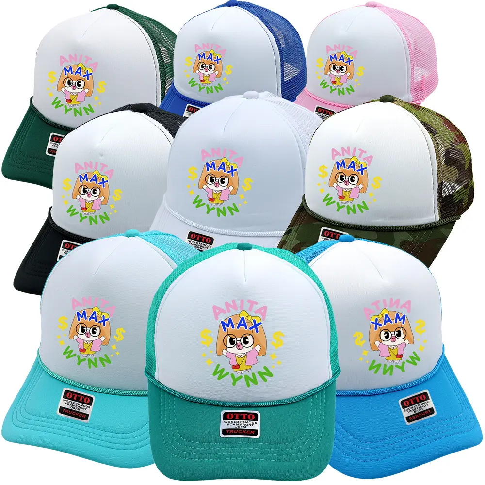 Top Selling Drake Anita Max Wynn Hat Sport Cap Custom Breathable 3D Embroidery Printed Logo Baseball Hat