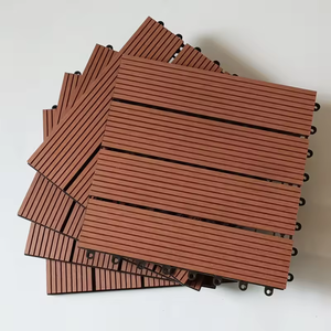 Azulejo de madera de plástico de enclavamiento suelo de bricolaje para hoteles terrazas Gazebo jardines Veneciano <span class=keywords><strong>Alberca</strong></span> estilo de azulejo de Metro - Product Image 4