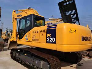 Excavadora usada de segunda mano PC200 pc220-7 en Shanghái, excavadora hidráulica Komatsu PC220-7 de alta calidad en venta - Product Image 2