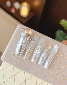 Autocollants pour ongles de Noël en feuille YITU, flocons de neige et <span class=keywords><strong>rennes</strong></span> en relief avec dos doré/argenté pour un <span class=keywords><strong>nail</strong></span> <span class=keywords><strong>art</strong></span> festif - Product Image 6