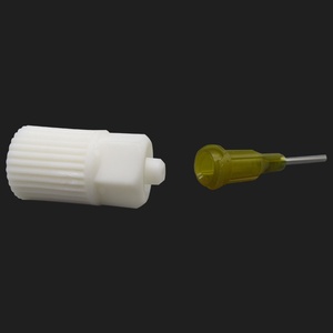 Adaptador de tubo de repuesto para adhesivos, aguja de mezcla dinámica y conector de metal/plástico, accesorios para herramientas de máquina, repuesto de adhesivo - Product Image 1