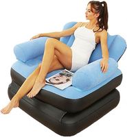 Canapé-lit gonflable portable pliable, matelas pour l'extérieur, canapé-lit pour chambre, salon, canapé-lit gonflable