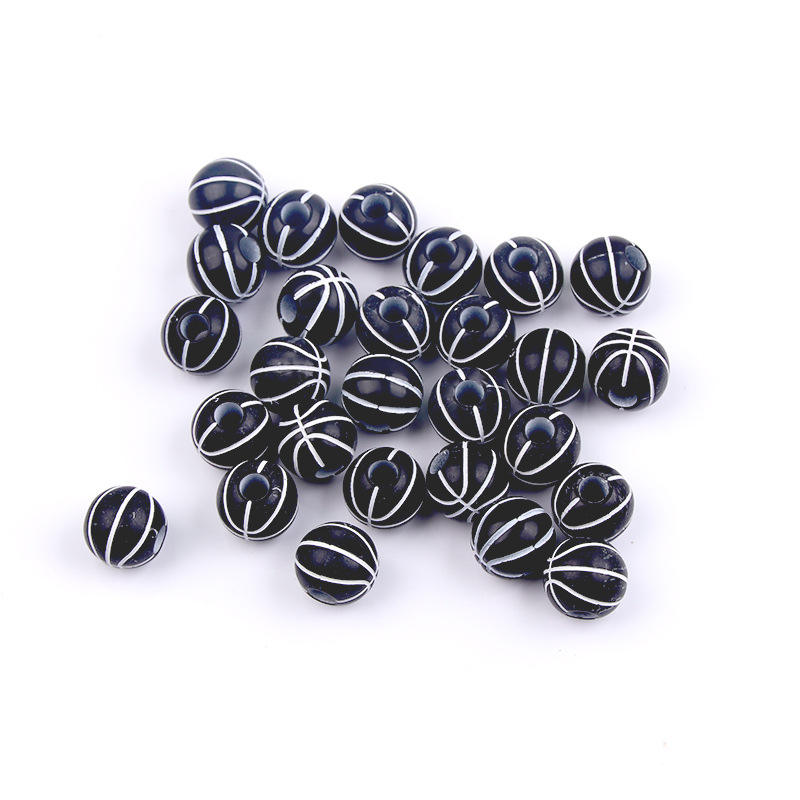12mm black basketball