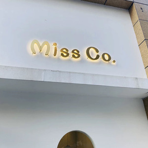 Sharewin nhà máy tùy chỉnh quảng cáo dấu hiệu, sáng từ dấu hiệu, thép không gỉ trở lại sáng thư dấu hiệu - Product Image 4