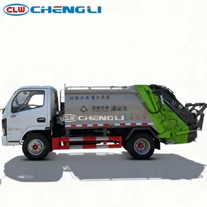รถบรรทุกอัดขยะ 4.5 ตัน แบบยกท้าย ความจุ 5 ลูกบาศก์เมตร ขาย - Product Image 4
