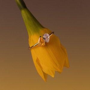 Anillo <span class=keywords><strong>de</strong></span> Piedra <span class=keywords><strong>de</strong></span> Nacimiento Personalizado, Anillo <span class=keywords><strong>de</strong></span> Acero Inoxidable Impermeable con Doble Gema, Joyería <span class=keywords><strong>de</strong></span> Promesa Personalizada para Mujer, Regalo - Product Image 3