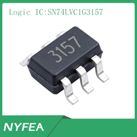 NYFEA SN74LVC1G3157DCKR Sakelar Analog SPDT Single-Pole Double-Throw 1.8~5.5V Low Ron 4.5 Bandwidth Tinggi 300MHz TTL/CMOS