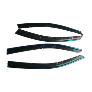 Deflector de ventana lateral de PC de inyección, visera de puerta de lluvia, accesorio de coche para AVALON 2019 - Product Image 6