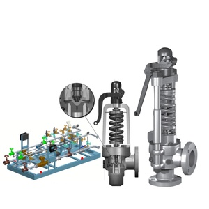 Válvulas de seguridad consolidadas Maxiflow 1700 2700 3700 con resorte para alivio de sobrepresión en calderas - Product Image 1