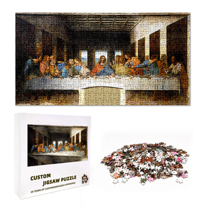 Nhà Máy Nhà sản xuất chất lượng cao tùy chỉnh in ấn 500 1000 mảnh trẻ em Người lớn Pape ghép hình câu đố Hội Đồng Quản trị tùy chỉnh ghép hình câu đố - Product Image 6