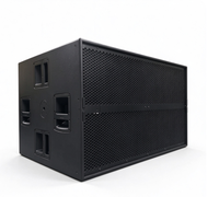 Sistem Speaker Subwoofer Aktif PA Sub 9007AS Dual 21 Inch, Subwoofer Profesional Bertenaga 21" untuk Panggung