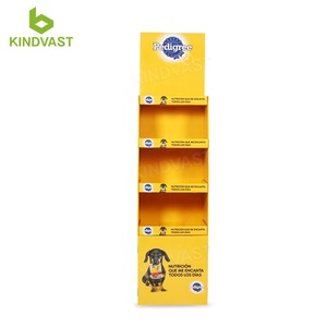 Nhà máy sản phẩm trực tiếp 4 Tier tông sàn Dog Pet thực phẩm Pop hiển thị các tông - Product Image 3