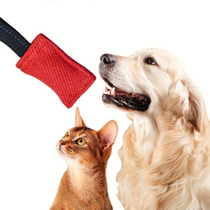 Jouet de dressage pour chien K9 professionnel, résistant aux morsures, en tissu 100% coton écologique et résistant à la déchirure, pour l'agilité et la formation canine. - Product Image 5