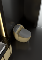 Ensembles de salle de bain de luxe bidet de toilette intelligent une pièce ensemble lavabo et cuvette de toilette suspendu en céramique une pièce toilette commode