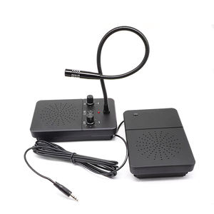 Système d'interphone de fenêtre de compteur de banque Interphone de station de bus Interphone de sonnette Système d'interphone Microphone avec <span class=keywords><strong>fil</strong></span> - Product Image 1