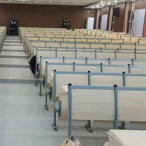 Aulas universitarias estilo Pie <span class=keywords><strong>de</strong></span> hierro a bajo precio <span class=keywords><strong>de</strong></span> fábrica con mesas y sillas <span class=keywords><strong>de</strong></span> fila salas <span class=keywords><strong>de</strong></span> conferencias auditorios sillas <span class=keywords><strong>de</strong></span> Iglesia - Product Image 3