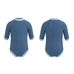 Trajes de <span class=keywords><strong>Neopreno</strong></span> para Niños, para Natación y <span class=keywords><strong>Surf</strong></span>, Impermeables, Estampados, de Manga Corta, 2mm, para Primavera - Product Image 4