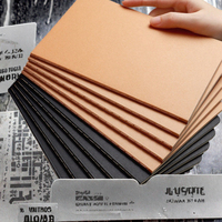 Carnet A5 personnalisé de haute qualité, agenda en cuir imprimé, papier épais thermique, reliure cousue, promotion BOYI OEM