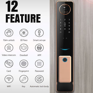 <span class=keywords><strong>2025</strong></span> tuya wifi thông minh khóa cửa thép với HD Camera vân tay ứng dụng & điều khiển bằng giọng nói tự động-khóa tính năng bảo mật để sử dụng nhà - Product Image 3