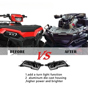 Faro LED delantero YongJin ATV UTV faro DRL con luz de señal de giro amarilla para <span class=keywords><strong>Polaris</strong></span> <span class=keywords><strong>Sportsman</strong></span> 850 <span class=keywords><strong>1000</strong></span> - Product Image 2
