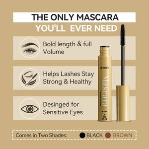 มาสคาร่าขายส่งแบบกำหนดเอง ติดทนนาน ช่วยให้ขนตายาวและงอนเด้ง กันน้ำ แต่งคิ้ว และมาสคาร่าสี - Product Image 3