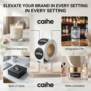 <span class=keywords><strong>Etichette</strong></span> <span class=keywords><strong>Adesive</strong></span> Cosmetiche in <span class=keywords><strong>PVC</strong></span> Personalizzate con Logo Privato, Stampa a Caldo, Impermeabili e Resistenti ai Raggi UV per Profumi e Shampoo - Product Image 5