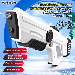 Pistola de Agua Eléctrica Automática de Alta Potencia SJY-Y1 para Exteriores, 800 ml, Batería de Litio de 3.7 V, Absorción de Agua de Plástico, Portátil para Niños y Adultos - Product Image 3