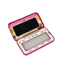 Boîte de rangement en métal vide pour palette magnétique, étui pour fards à paupières et blush, fabricant de boîtes de maquillage en métal