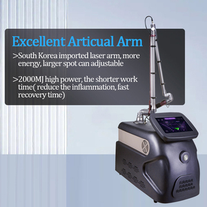 Laser picoseconde Nd-YAG Q-switched 1064nm 532nm pour l'élimination des grains de beauté, des excroissances cutanées et des tatouages, machine laser picoseconde portable - Product Image 5