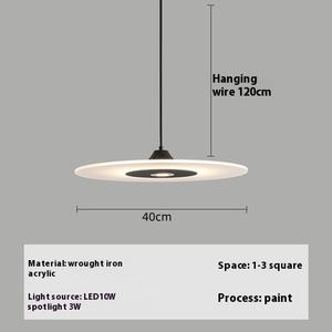 OVNI design moderne pour table à manger lustre de restaurant minimaliste nordique éclairage de comptoir d'univers de <span class=keywords><strong>chanson</strong></span> créative à suspendre - Product Image 6