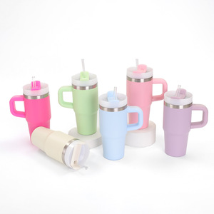 Ly giữ nhiệt hai lớp thép không gỉ 40oz cao cấp, bán chạy năm <span class=keywords><strong>2025</strong></span>, kèm tay cầm, ống hút và nắp đậy - Product Image 5