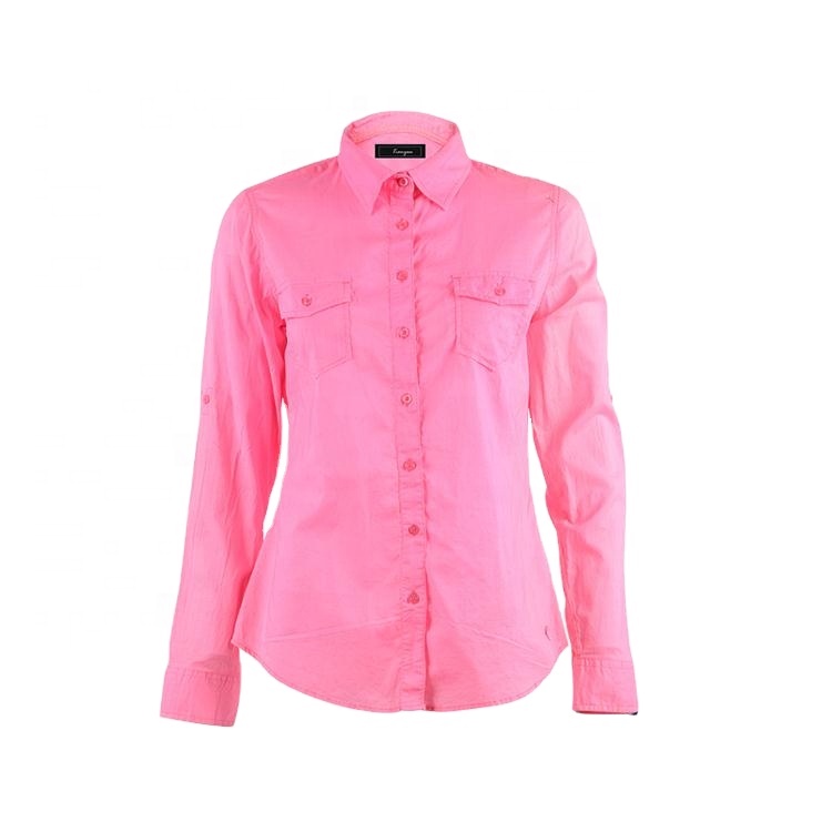 Blouse for Office Uniform Women's Long Sleeve Formal Shirt