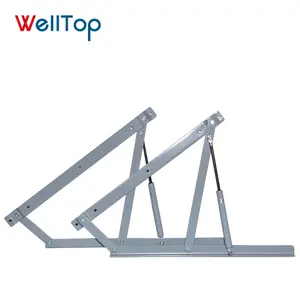 14.016 WELLTOP家具铰链床架液压沙发床储物弹簧铰链铁沙发床升降机构