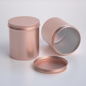 Boîte en métal de grande capacité, emballage alimentaire, conteneur durable et écologique, boîtes rondes en aluminium vides de 500 ml - Product Image 6