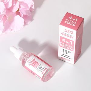 Suero Facial Orgánico de la Mejor Calidad OEM para el Cuidado de la Piel, Unifica el Tono de la Piel, Suaviza las Arrugas, Suero Facial 4 en 1 - Product Image 2