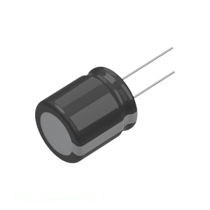 Condensador de Aluminio Original CAP ALUM 220UF 20% 50V RADIAL TH 50ZLJ220M10X12.5 220 uF de Montaje a Través de Orificio - Product Image 1