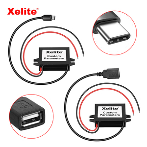 Convertitore DC-DC Impermeabile 12V 24V a <span class=keywords><strong>5V</strong></span> 3A 15W con Uscita USB Tipo C, Modulo <span class=keywords><strong>Step</strong></span>-Down, Alimentatore e Caricabatterie - Product Image 1