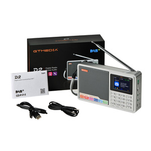 Radio digital GTMEDIA D2 con DAB + <span class=keywords><strong>FM</strong></span>(RDS) TF BT <span class=keywords><strong>REC</strong></span> Pantalla a color y material plástico de linterna - Product Image 4