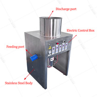 Petite machine à éplucher l'ail entièrement automatique, éplucheur d'oignons commercial, utilisation dans les usines alimentaires, les restaurants et les cantines.