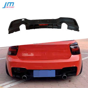 Diffusore Labbro Paraurti Posteriore in ABS Accessori Auto per BMW Serie 1 F20 <span class=keywords><strong>M</strong></span> Sport 2012-2014 Estensione Protezione Labbro Posteriore in FRP Kit Carrozzeria - Product Image 1