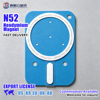 40x54mm Neodymium MagSafe Magnetic Ring Array untuk Ponsel 18 Pro N52 Perekat 3M ISO 9001 REACH RoHS Compliant