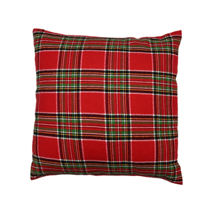 Cojín Decorativo Navideño Clásico <span class=keywords><strong>a</strong></span> Cuadros Rojos, Tejido Suave, Agradable al Tacto, Lavable, Decoración Festiva para el Hogar, Funda para Cojín de Sofá - Product Image 2