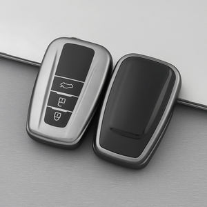 Zachte TPU auto sleutelhoes hoesje houder voor Toyota LEVIN COROLLA RAV4 IZOA AVALON CHR Plarad Camry ringen sleutelhanger tas - Product Image 2