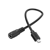 Maßgefertigtes Kupfer-DC-Buchsenkabel DC 5,5x2,1 / 3,5x1,35mm Buchse Typ-C / Micro / Mini USB 22AWG 12V