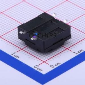 TS-FS1212T-C-E Tactile Switch SMD-4P,12x12mm Switch Single Pole Single Throw Round Button 2.6N Vertical Mount - Product Image 2