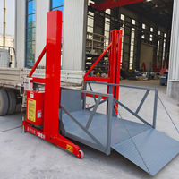 Plateforme de chargement et de déchargement de conteneurs hydrauliques mobiles portables, capacité de charge de 2 et 3 tonnes