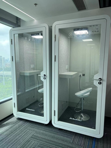 บูธเก็บเสียงสำนักงานแบบพกพาสำหรับประชุมและบันทึกเสียง - Product Image 3