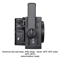 Projecteurs LED NOVA IP65 600W, éclairages de scène, 2x300W RGBAWW/RGBALC COB DMX512 RDM CRI95 pour la location d'éclairages de scène de concert