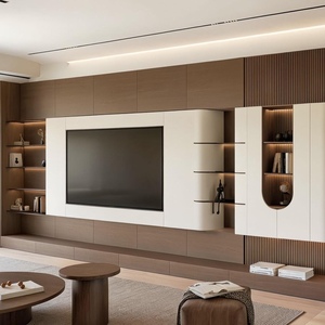 Luxury Home Decor Modern Floating <strong>Tv</strong> Stands for Living Room and Bedroom Wall-mounted <strong>Tv</strong> Cabinets <strong>Units</strong> Console <strong>Designs</strong> - Product Image 4